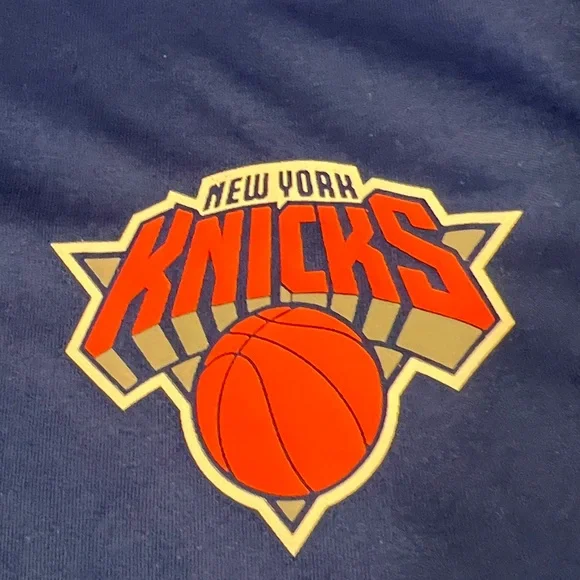 NY Nicks Blue NBA Ultra Game Pullover L - Picture 2 of 5